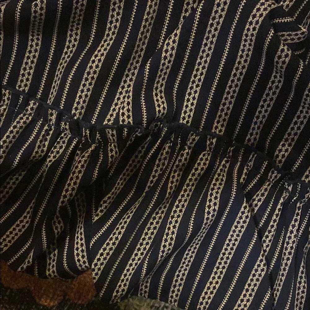 Striped Kids Dress - Picture 3 of 5